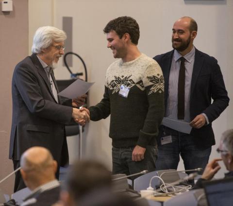 CERN Director General awards prize at 50th Anniversay workshop