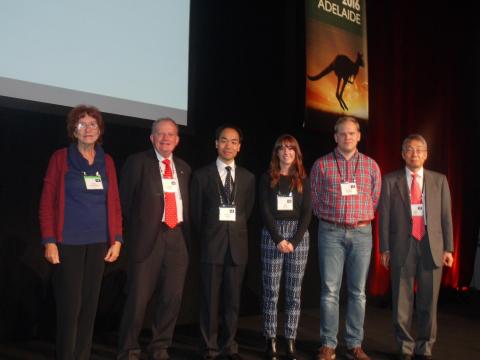 Kara Lynch wins 1st IUPAP Young Scientist award at INPC 2016 conference